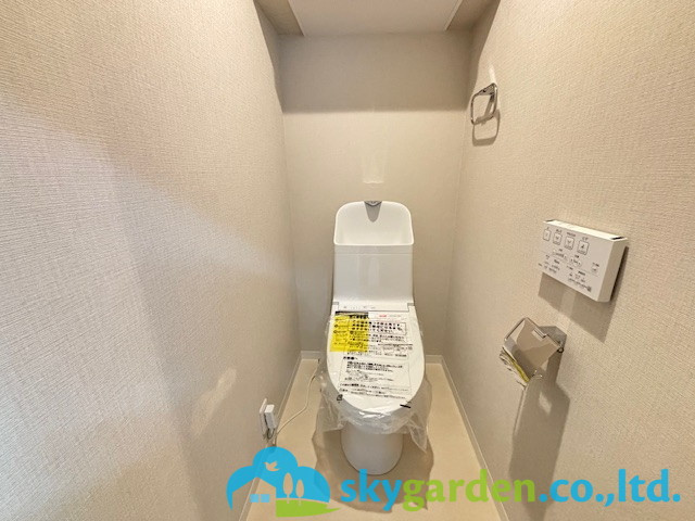 平塚パークサイドダイヤモンドマンションのトイレ|コンパクトで使いやすいトイレです