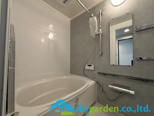 平塚パークサイドダイヤモンドマンションの浴室|ゆったり過ごせるお風呂です