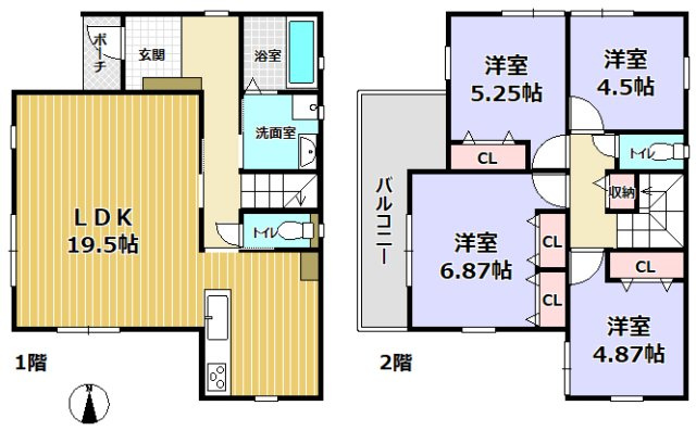 西宮市山口町下山口４丁目１号棟　新築戸建