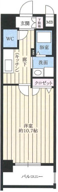 【間取り】 | エスリード西小路御池