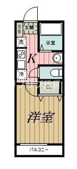 トコヴィラージュ作草部の間取り