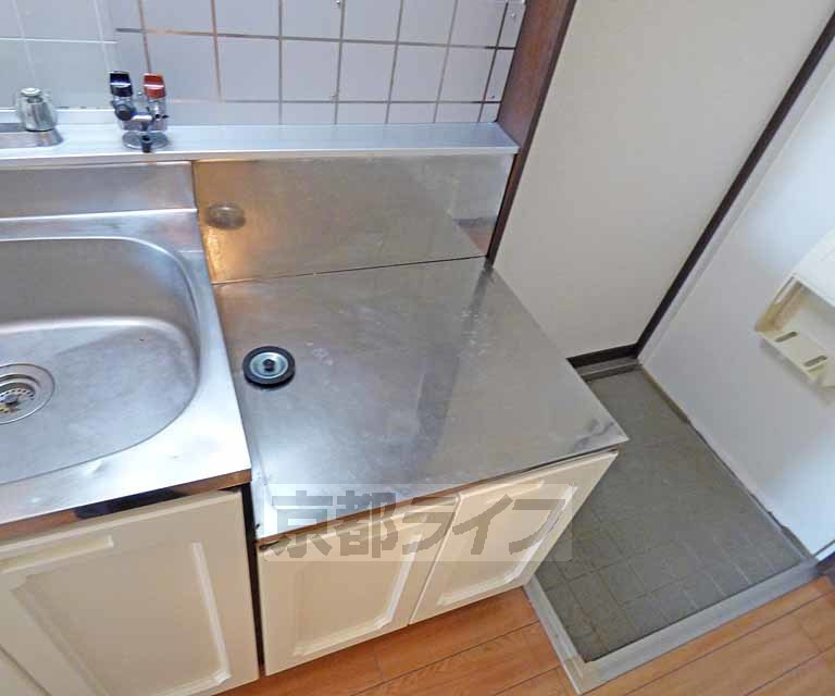 グレースハイツのキッチン|2口コンロ設置可能なキッチンです