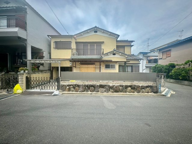 門真市沖町　土地の外観|39.3坪(公簿)
建築条件無し
解体更地渡し