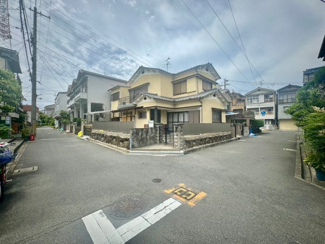 門真市沖町　土地の周辺|南東角地！
それぞれ公道！
幅員4.8ｍ！