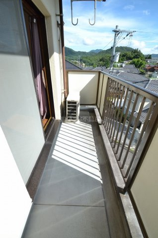 パークサイド中倉のバルコニー