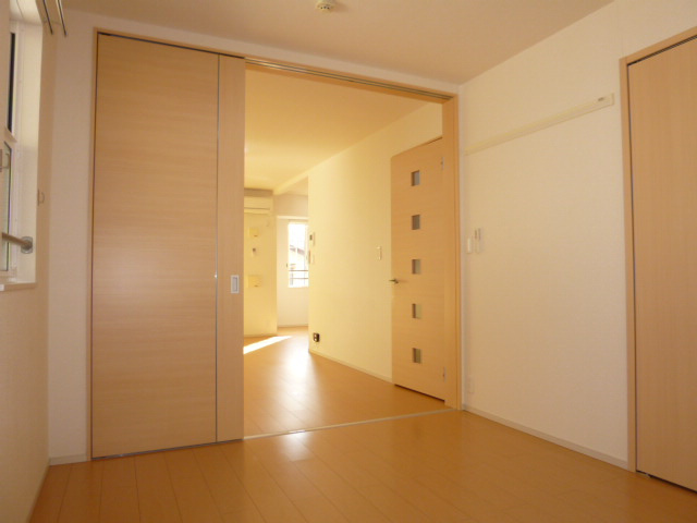 倉敷市児島下の町１丁目のアパートの寝室|洋室