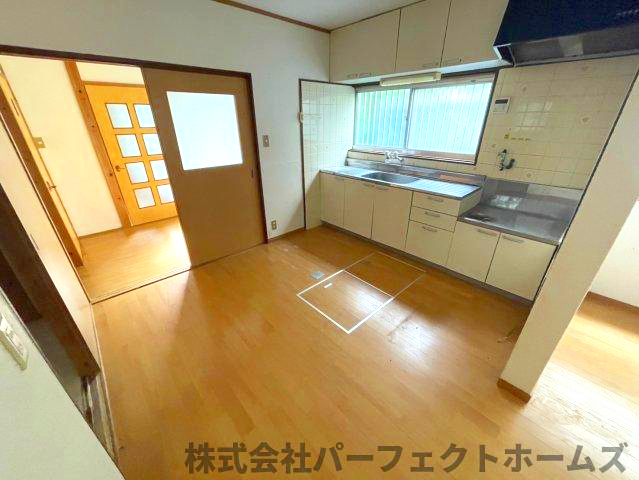 国松町戸建のキッチン|お料理しやすいキッチンです