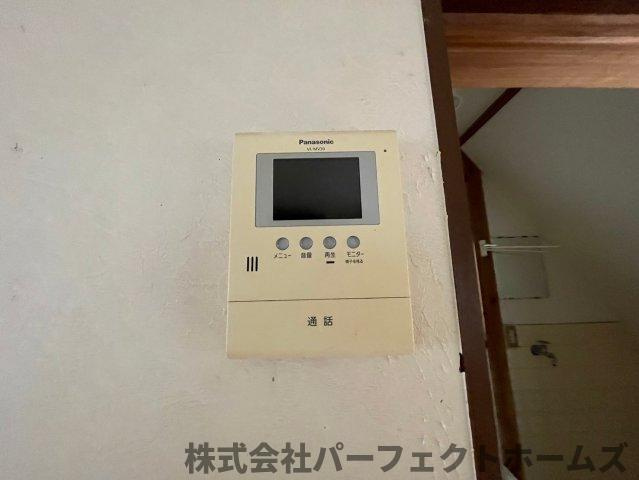 国松町戸建の防犯設備