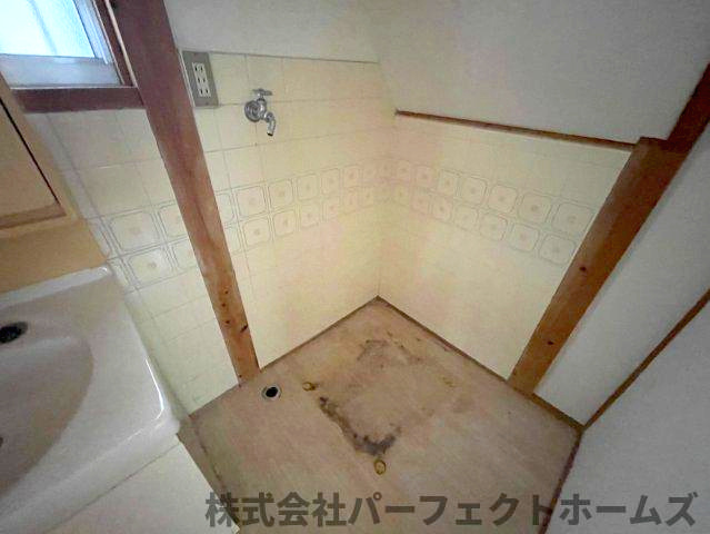国松町戸建のランドリースペース