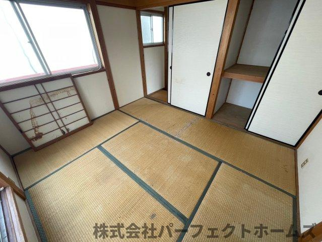 国松町戸建の和室|フローリングだけでなく、和室もあります