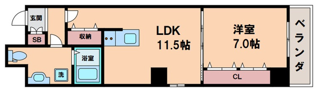 【間取り】 | オブリオポルタ上町台
