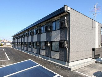 レオパレスシャルマン　ドミールの外観|おしゃれな外観です