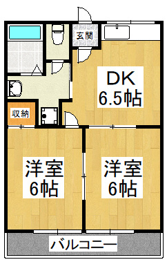 【間取り】 | 高橋ハイツ