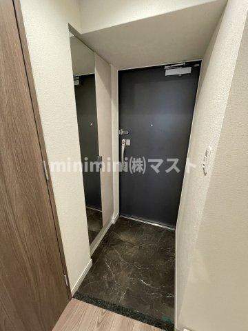 プレサンス天王寺　勝山の玄関