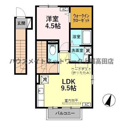 ＣＡＳＡフィオーレの間取り|間取図