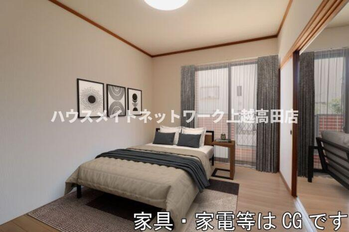 コーポ グランノーブルの洋室|洋室6.0帖（CGイメージ）