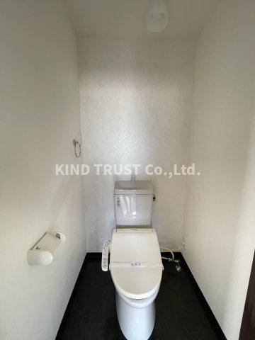 ハイツ浮田のトイレ|シンプルで使いやすいトイレです