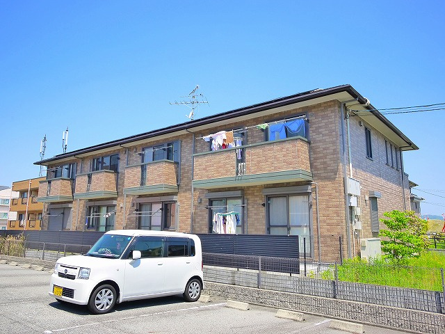 リビングタウン相楽　Ａ棟の外観|外観もきれいです