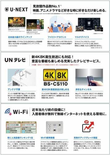 ヴィアソーレYの設備