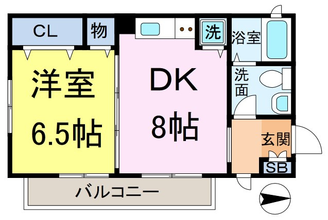 パレルモアネックスの間取り