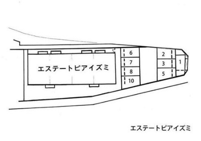 【区画図】 | エステートピアイズミ