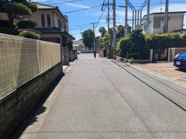 ジェイシティ持田の現況写真|道路幅しっかり4ｍ以上！
車の運転も安心ですね