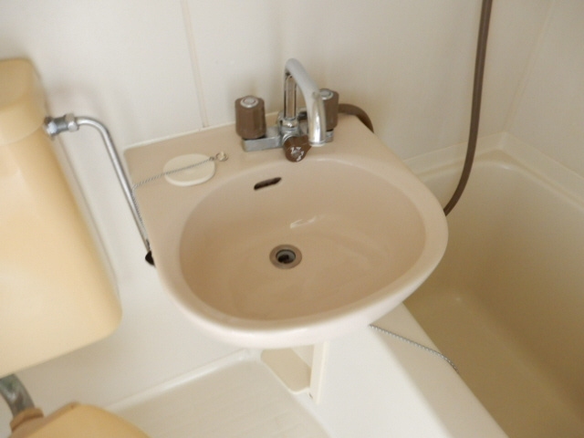 加古川第１６マンションの洗面所