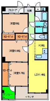 【間取り】 | さくらいマンション石田浜