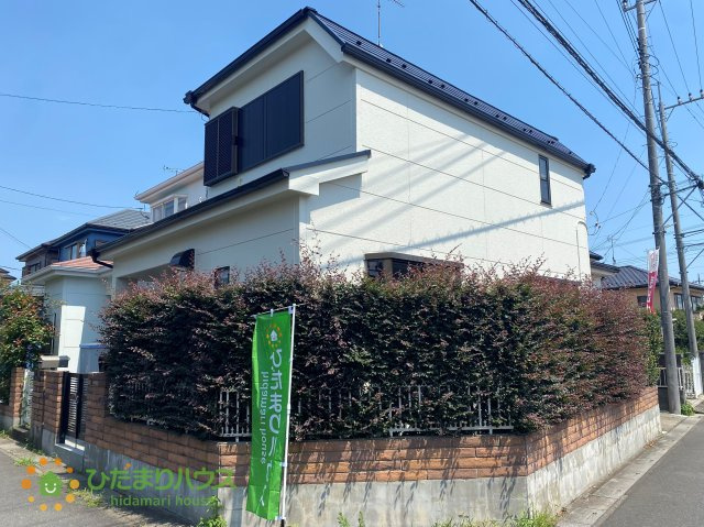 白岡市小久喜　中古一戸建ての外観|スタイリッシュでお洒落な外観です！

