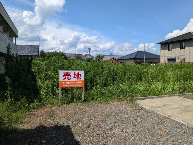都城市蓑原町の売地の外観