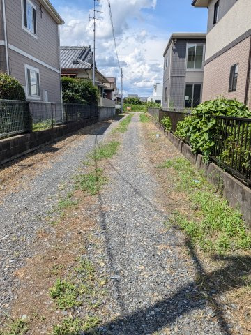 都城市蓑原町の売地の外観