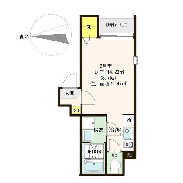 アミュゼの間取り