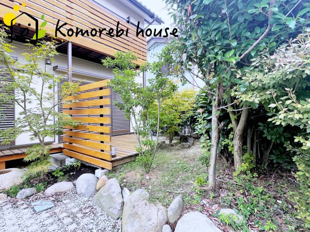 川島町八幡4丁目　中古一戸建ての庭|9月21日　撮影