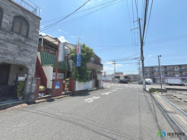 堺市西区鳳西町１丁の売地の前面道路含む現地写真|高石加茂病院まで徒歩１４分！突然の怪我や体調不良の時にも安心ですね！