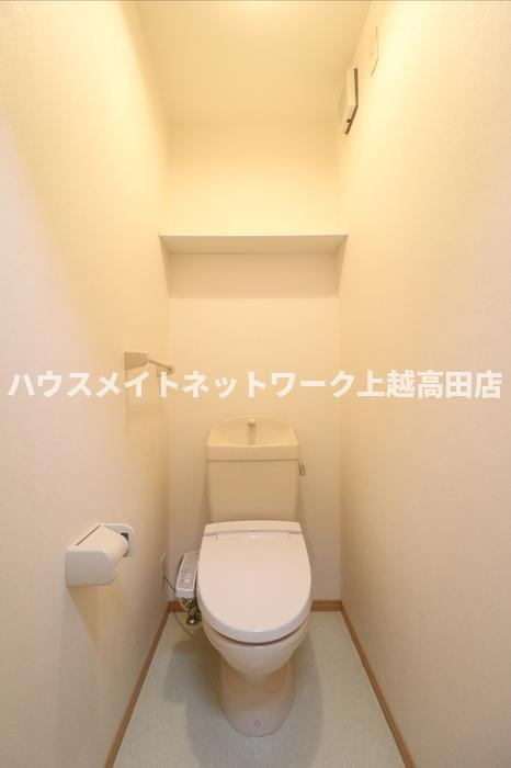 セジュール モナリエ Ａ/Ｂのトイレ|温水洗浄便座