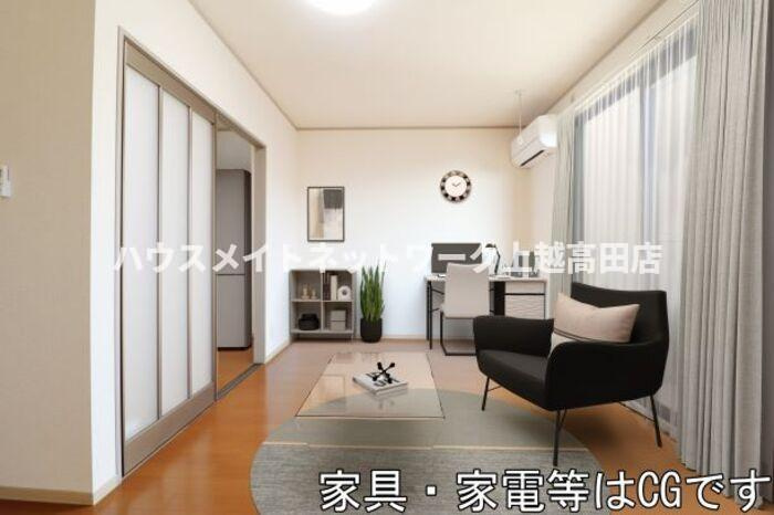 セジュールかきざき Ａの内装|洋室（CGイメージ）