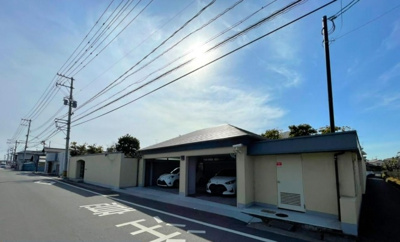 【外観】 | 南区箕島　ガレージ付戸建 | 事業用にもおススメ！電動シャッター車庫付9LDK戸建