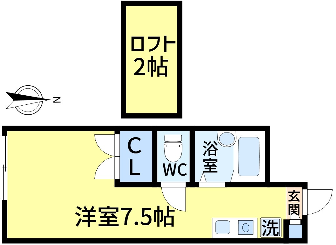 サンテラス奥戸の間取り