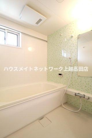 セジュールハナミズキの浴室|浴室１坪（追焚機能付）