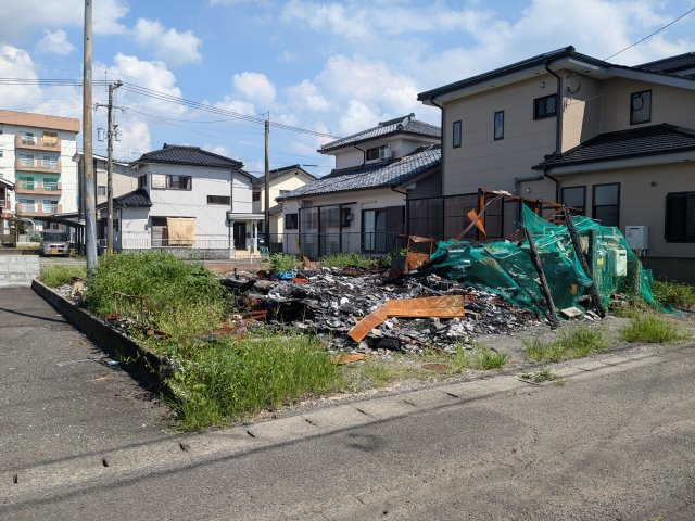 都城市菖蒲原町の売地の外観