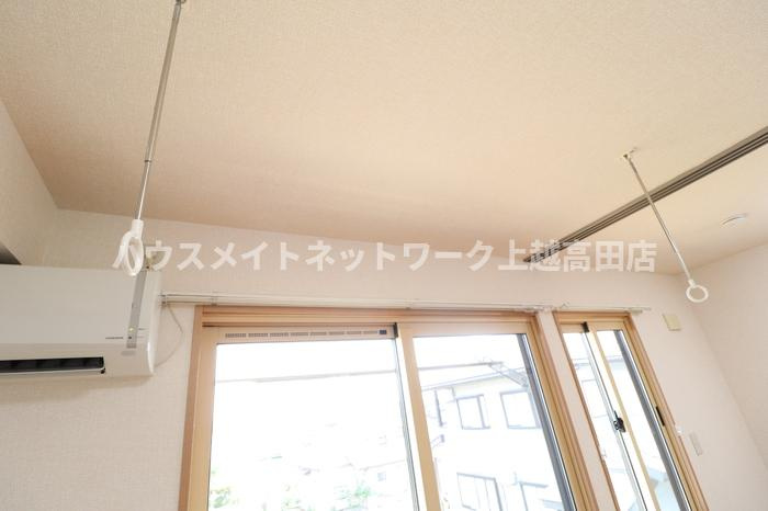 タウンコートながみねの展望|室内物干し