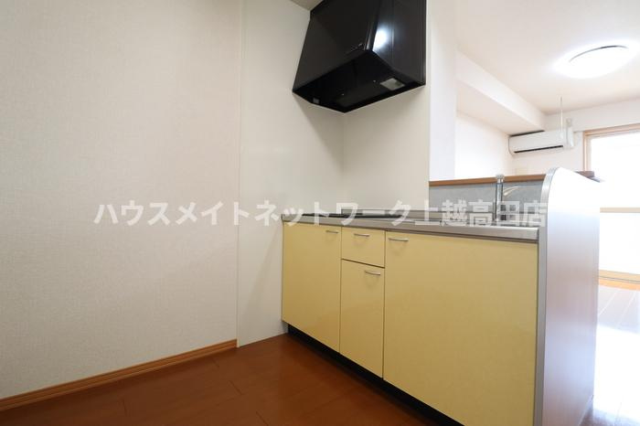 タウンコートながみねのキッチン|対面式キッチン