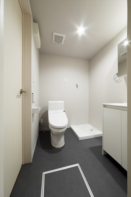 ライトミドル岩槻のトイレ|トイレもきれいです