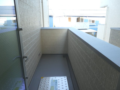【バルコニー】 | カーサマコイ博多南Ⅱ(カーサマコイハカタミナミ2) | 別号室の写真になります。現況優先。