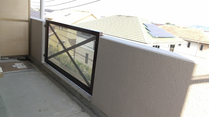 フロンティア・ウィンのバルコニー