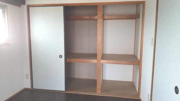 フロンティア・ウィンの収納