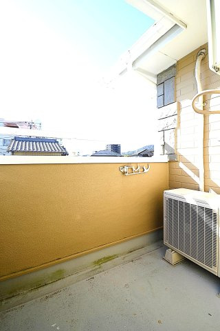 エクセレントハイツ住吉のバルコニー