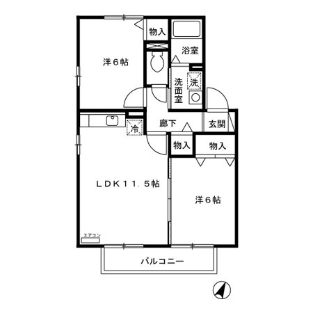 【間取り】 | マーヴェラスＳＡＫＵＲＡ