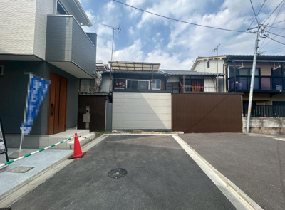 【前面道路含む現地写真】 | 壬生辻町　新築戸建　1号地