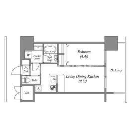 プレジオ都島ASIANの間取り